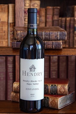 HENDRY 2021 ZINFANDEL BLOCK 7 & 2 NAPA VALLEY2