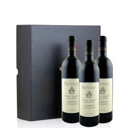 Hendry Cabernet Gift Pack - 3 Bottles of Hendry Cabernet Sauvignon