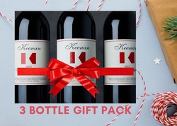 KEENAN 3 PACK- 2 BOTTLEs OF KEENAN NAPA VALLEY CABERNET, 1 BOTTLE OF KEENAN MERLOT